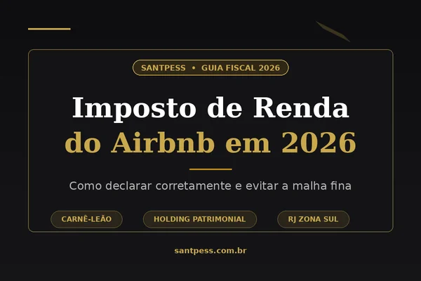 Imposto de Renda do Airbnb: Guia Definitivo 2026
