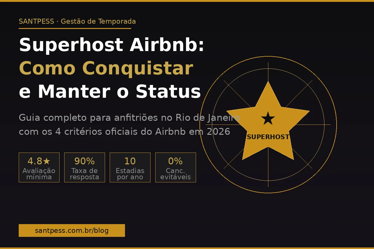 Superhost Airbnb: Como Conquistar e Manter o Status