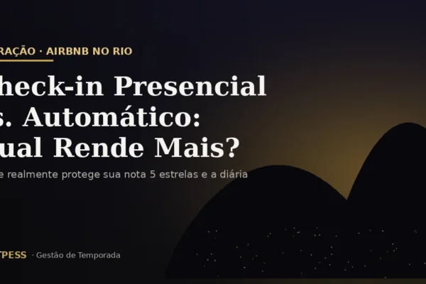 Check-in Presencial vs. Automático: Qual Rende Mais?